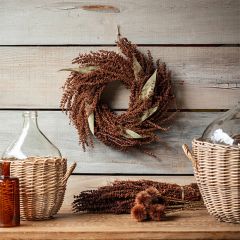 Natural Accents Dried Autumn Grass Wreath