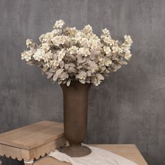 Natural Farmhouse Faux Hydrangea Bush