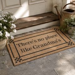 No Place Like Grandmas Doormat