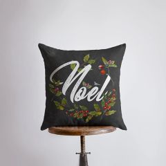 Noel Christmas Accent Pillow