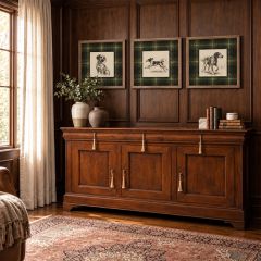 Old English Manor Wood Buffet