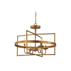Old World Modern Semi Flush Ceiling Light