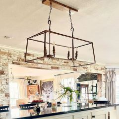 Open Frame Pendant Bar Light