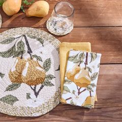 Orchard Bloom Pear Napkin Set of 4