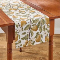 Orchard Bloom Pear Table Runner