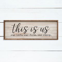 Our Life Our Farm Our Story Wall Art