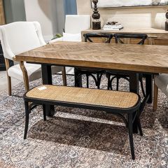 Oval Farmhouse Bench Seat