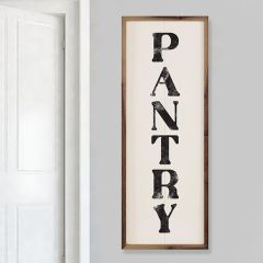 Pantry White Framed Wall Art