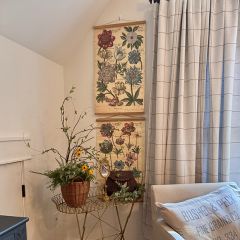 Paper Floral Tapestry Set of 2