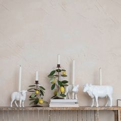 Pastoral Elegance Taper Candle Holder Set of 3