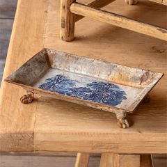 Pastoral Theme Tole Tray