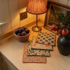Pattern Patchwork Cotton Napkin Set of 4
