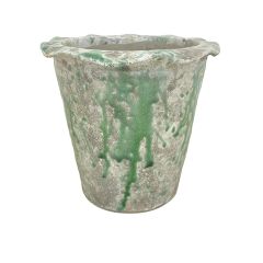 Pie Crust Edge Garden Planter Pot