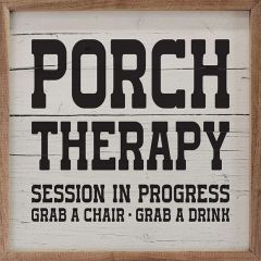 Porch Therapy Bold Whitewash Wall Art