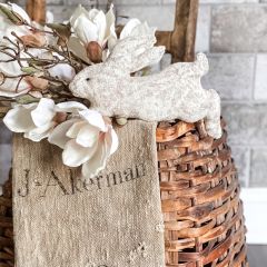 Primitive Leaping Rabbit on Stand
