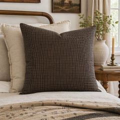 Primitive Plaid Euro Sham