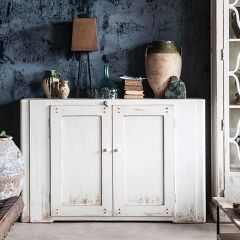 Provincial Farmhouse Pine Hutch