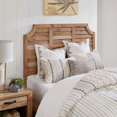 Queen Urban Farmhouse Panel Headboard