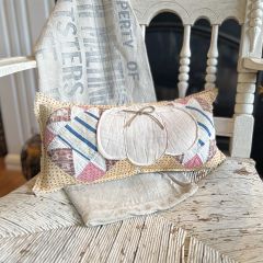 Quilted Patchwork Lumbar Pillow