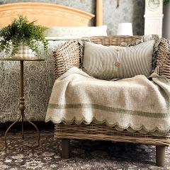 Rattan Barrel Chair