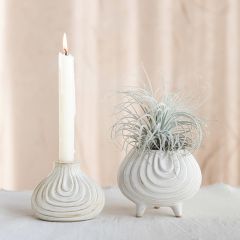 Reactive Glaze Stoneware Tabletop Accent