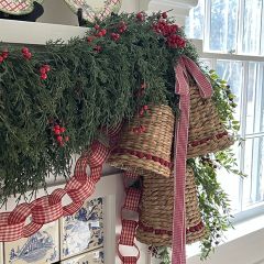 Real Touch Draping Cedar Garland