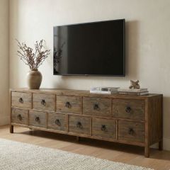 Reclaimed Pine Hewitt Drawer Bank