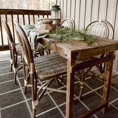 Reclaimed Wood Folding Farmhouse Table