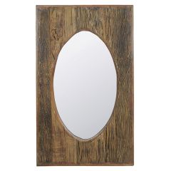 Reclaimed Wood Framed Wall Mirror