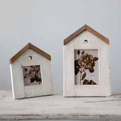 Reclaimed Wood House Photo Frame One of Each
