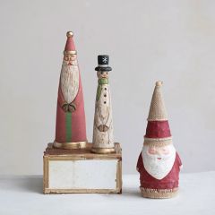 Recycled Paper Mache Holiday Accent