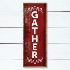 Red Leaves Gather Wall Art