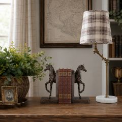 Regal Trotting Horse Bookends