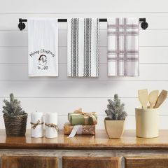 Retro Santa Tea Towel Set of 3