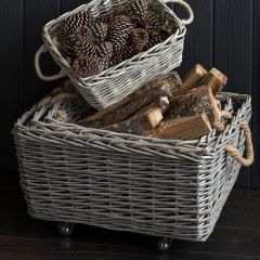 Rolling Willow Storage Basket Set of 4