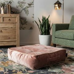 Romantic Velvet Floor Cushion