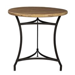 Round Pub Table With Metal Tripod Base