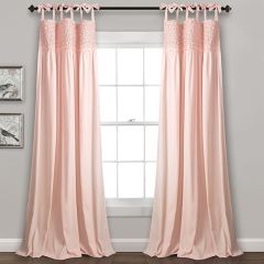 Ruffle Window Curtain Panel Set of 2