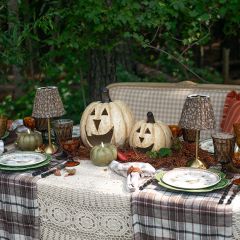 Rustic Big Mouth Jack O Lantern