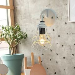 Rustic Cage Wall Sconce
