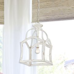 Rustic Chic Open Frame Pendant Light
