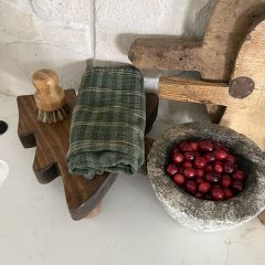 Rustic Christmas Tree Riser