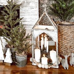 Rustic Church Lantern