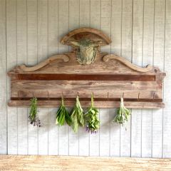 Rustic Farmhouse Charcuterie Wall Rack