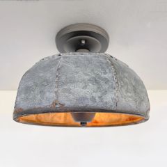 Rustic Farmhouse Eight Sided Ceiling Light