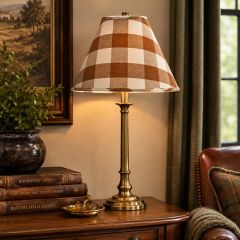 Rustic Farmhouse Plaid Lamp Shade