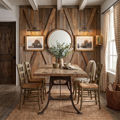 Rustic Farmhouse Reclaimed Wood Table