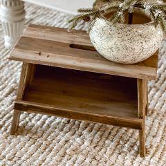 Rustic Farmhouse Riser Stool
