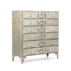 Rustic Industrial Drawer Cabinet