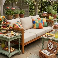 Rustic Modern Patio Sofa